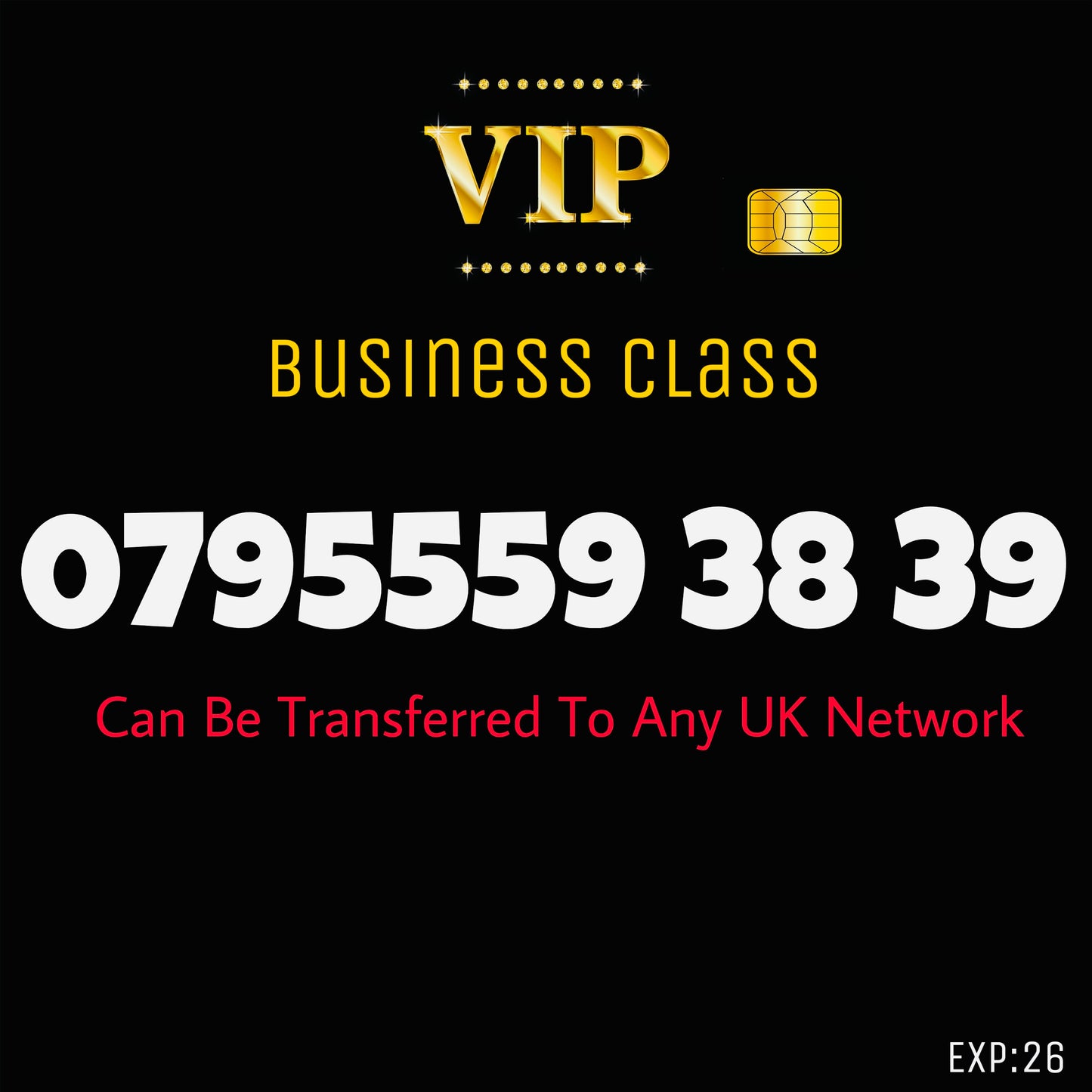 π₯ VIP UK Mobile Number for Sale β 0795559 3839 | Golden, Premium, Easy-to-Remember π₯