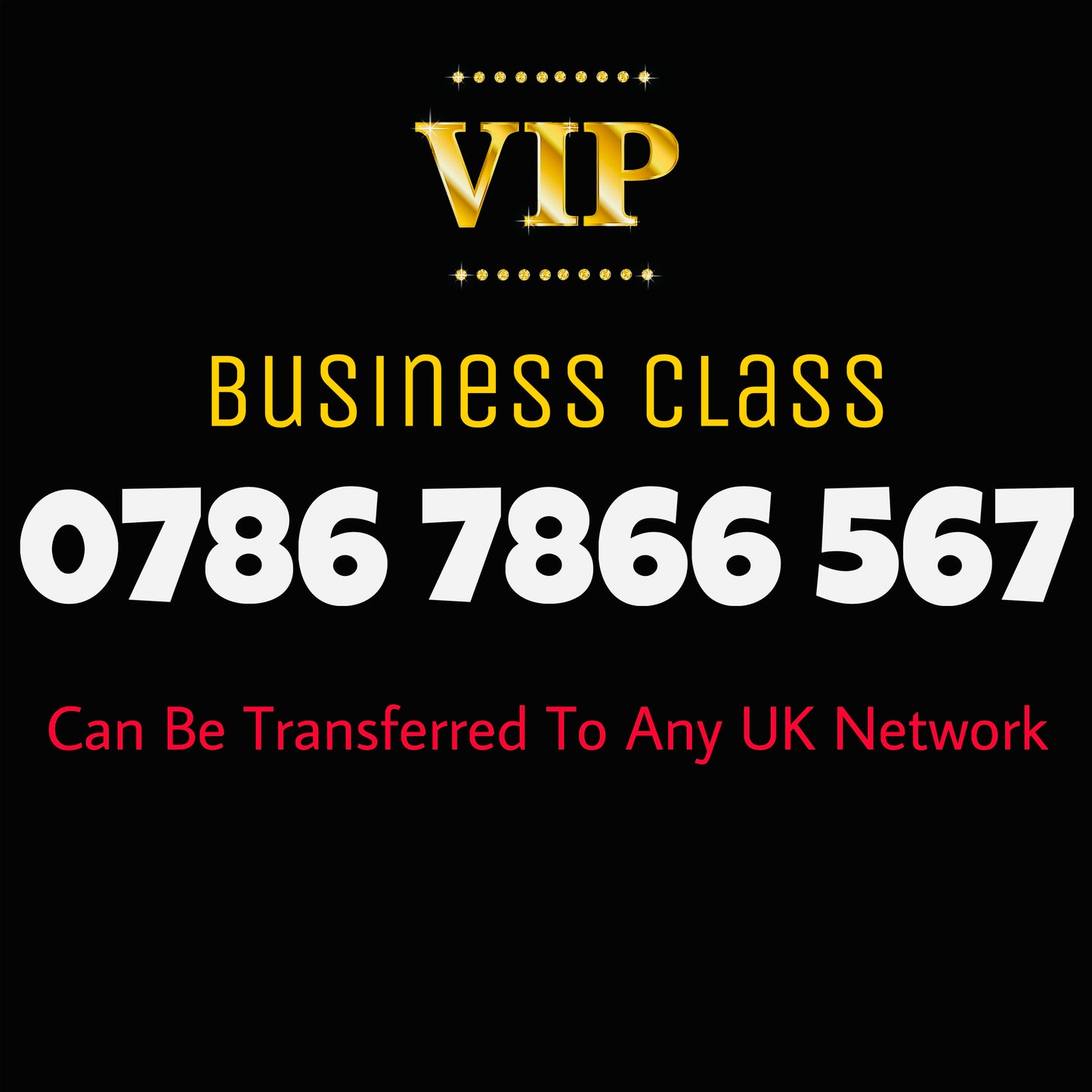GOLD DIAMOND VIP PREMIUM EASY MEMORABLE MOBILE PHONE NUMBER SIM CARD 786 786