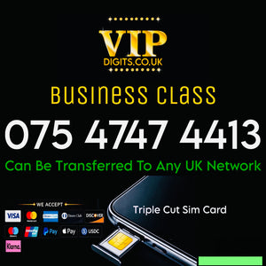 07547474413 Gold Premium Mobile Number – VIP Easy-to-Remember Fancy Number