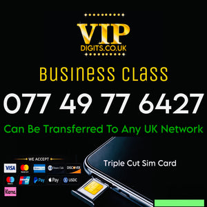 0774977 6427 Gold VIP Lucky 7 Premium Mobile Number – Double 77 Easy-to-Remember SIM