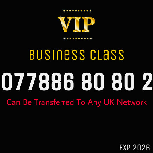 VIP UK Mobile Number for Sale – 077886 80 80 2 | Golden, Premium, Easy-to-Remember 🔥