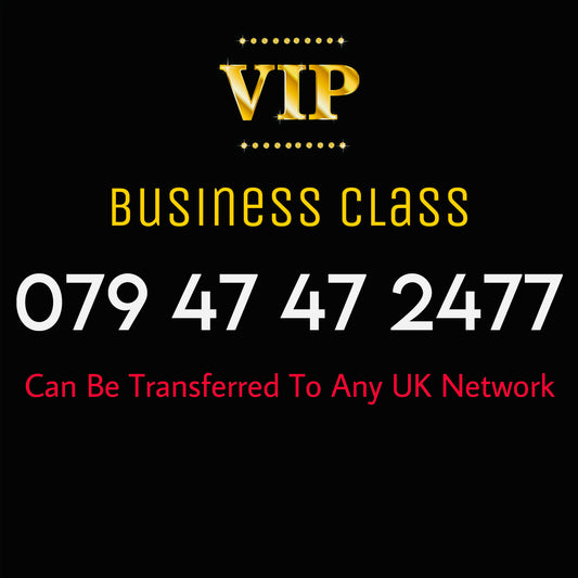 VIP GOLD NUMBER EASY MOBILE PHONE NUMBER UK VIP SIM 0794747 2477