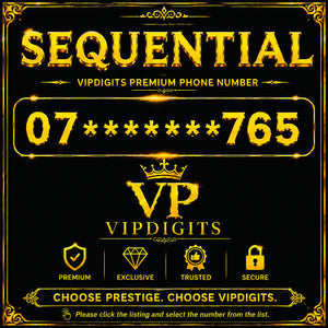 07 765 Gold VIP Mobile Numbers UK – Premium Easy-to-Remember Luxury SIM Cards
