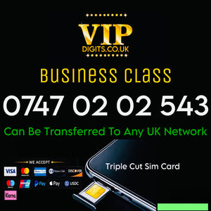 0747 02 02 543 Gold VIP Premium Mobile Number – Repeating Easy-to-Remember Fancy SIM
