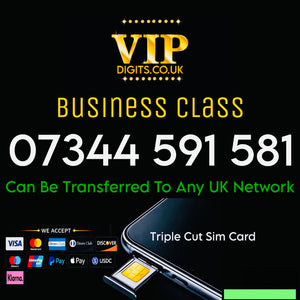 07344 581 591 Gold Diamond VIP Mobile Number – Premium Pattern Easy-to-Remember Business SIM