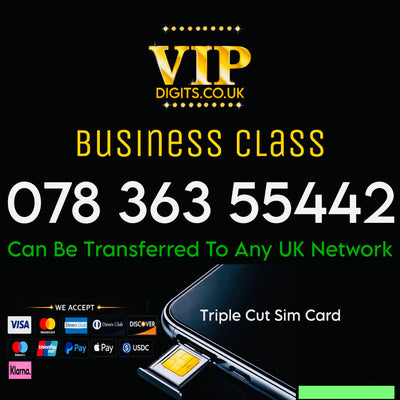 078 363 55442 Gold Premium Mobile Number – VIP Easy-to-Remember Fancy Number