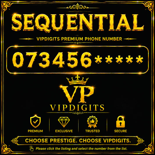 07 3456 Gold Phone Numbers UK – Buy Premium VIP Easy-to-Remember Mobile Numbers