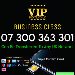 07300363301 Gold Diamond VIP Premium Mobile Number – Easy-to-Remember Fancy SIM