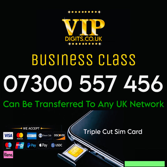 07300 557 456 Gold VIP Business Mobile Number – Premium Easy-to-Remember SIM