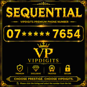 07 7654 Gold Phone Numbers UK – Buy Premium VIP Easy-to-Remember Mobile Numbers