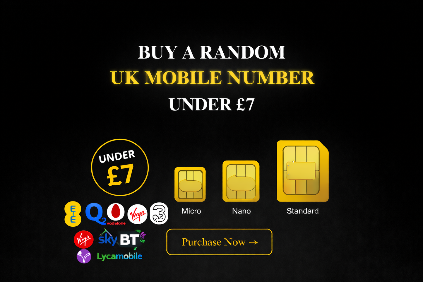 Gold Business VIP Mobile Numbers UK | Premium Diamond Memorable Phone Numbers