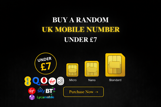 Gold Business VIP Mobile Numbers UK | Premium Diamond Memorable Phone Numbers