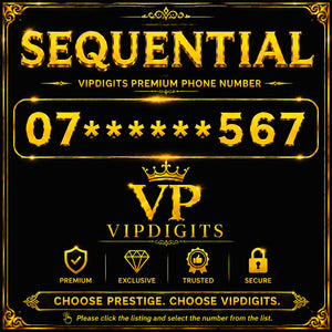 07 567 Gold Phone Numbers UK – Buy Premium VIP Easy-to-Remember Mobile Numbers