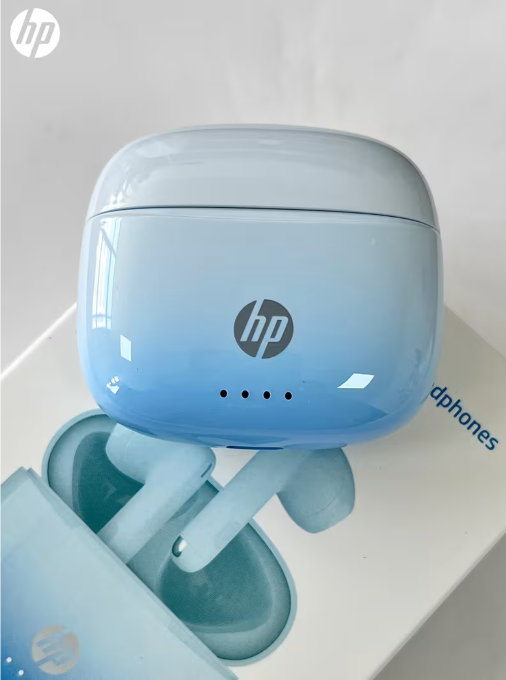 HP True Wireless Earbuds – 22H Playback, HD Voice, Deep Bass, Sports Fit, iOS & Android